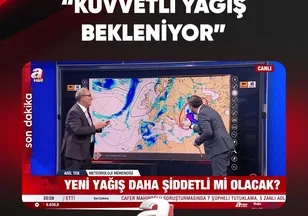 "KUVVETLİ YAĞIŞ BEKLENİYOR"