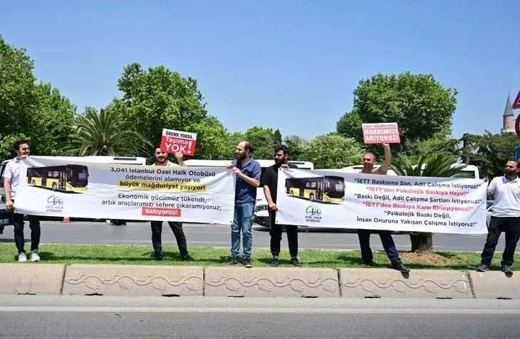 İETT’ye bağlı özel halk otobüsü sahiplerinden İmamoğlu’na tepki: Mağduruz araçlarımıza bakım onarım yapamıyoruz