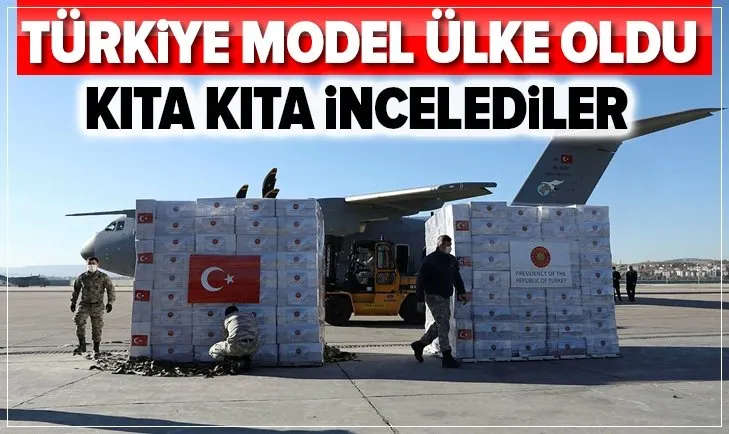 Türkiye Kovid-19’la mücadelede model ülke oldu!