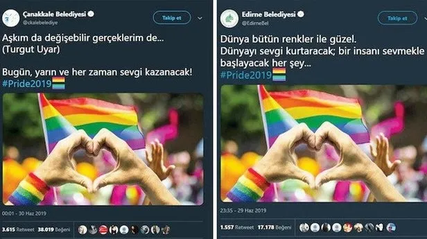Global çete LGBTİ’nin Türkiye'de propagandasını destekleyen gruplar! CHP'li belediyeler başı çekiyor