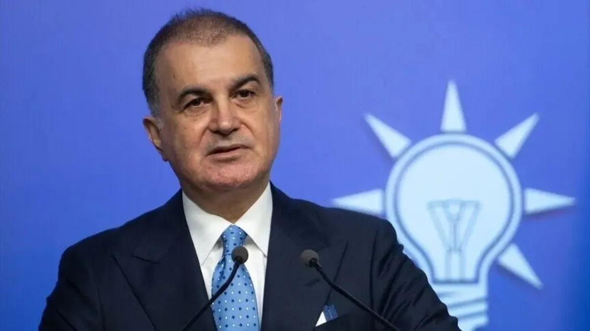 AK Parti Sözcüsü Ömer Çelik A Haber'de
