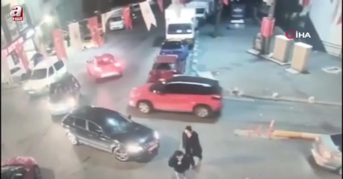 Kağıthane'de kan donduran cinayet kamerada
