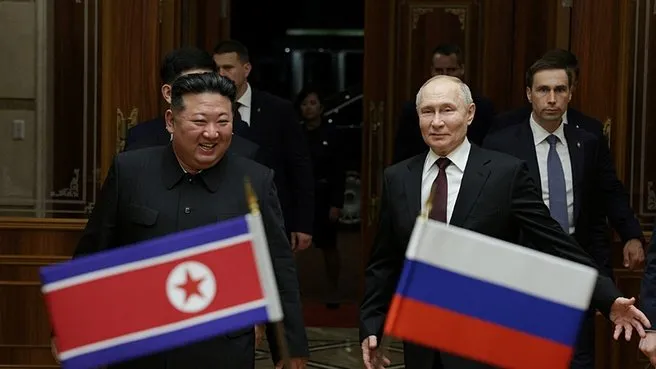 Putin, 24 yıl sonra ilk kez Kuzey Kore’de!
