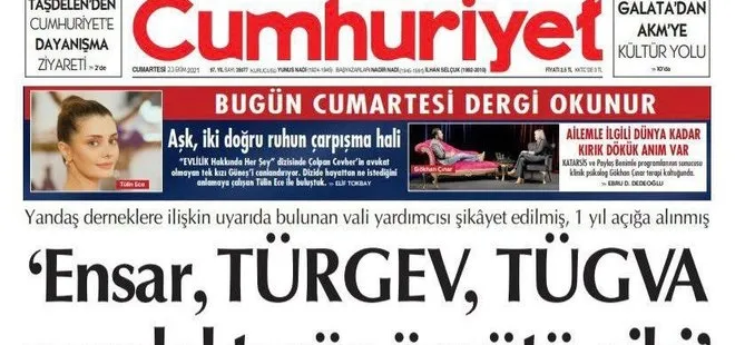 Cumhuriyet Gazetesi’nin yalan haberine yargı tokadı! Yalanları mahkeme kararıyla tescillendi