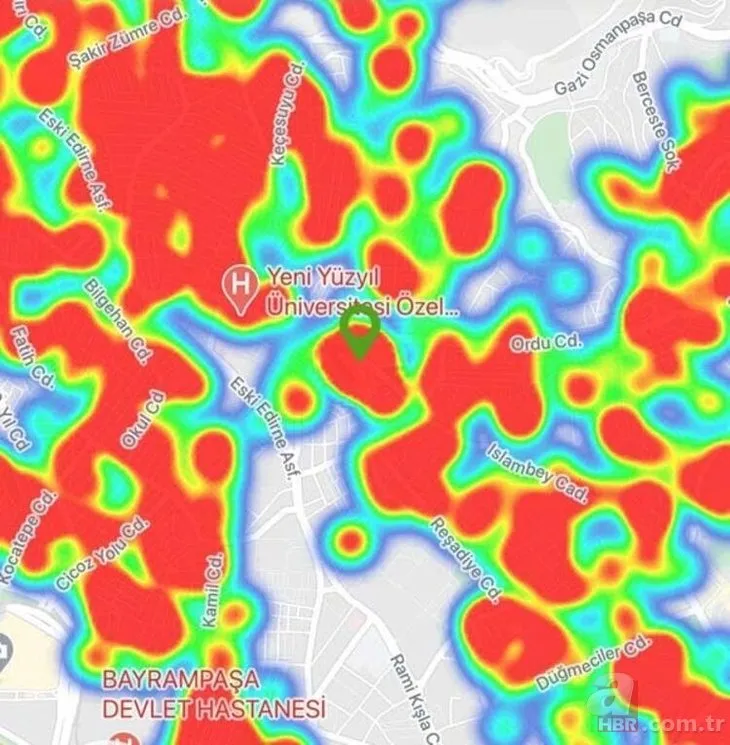 İstanbul’un ilçelerinde koronavirüs risk durumu nasıl? İşte İstanbul’un risk haritası