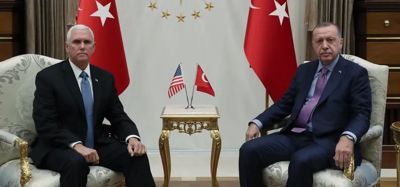 BAŞKAN ERDOĞAN-PENCE GÖRÜŞMESİ SONA ERDİ