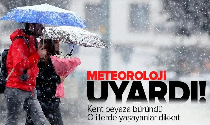Yoğun kar ve kuvvetli yağış geliyor! Kent beyaza büründü Meteoroloji’den yeni uyarı geldi! Bugün hava nasıl olacak? 26 Kasım İstanbul, İzmir, Ankara hava durumu