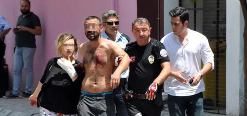 Elindeki bıçakla sokakta dehşet saçtı!