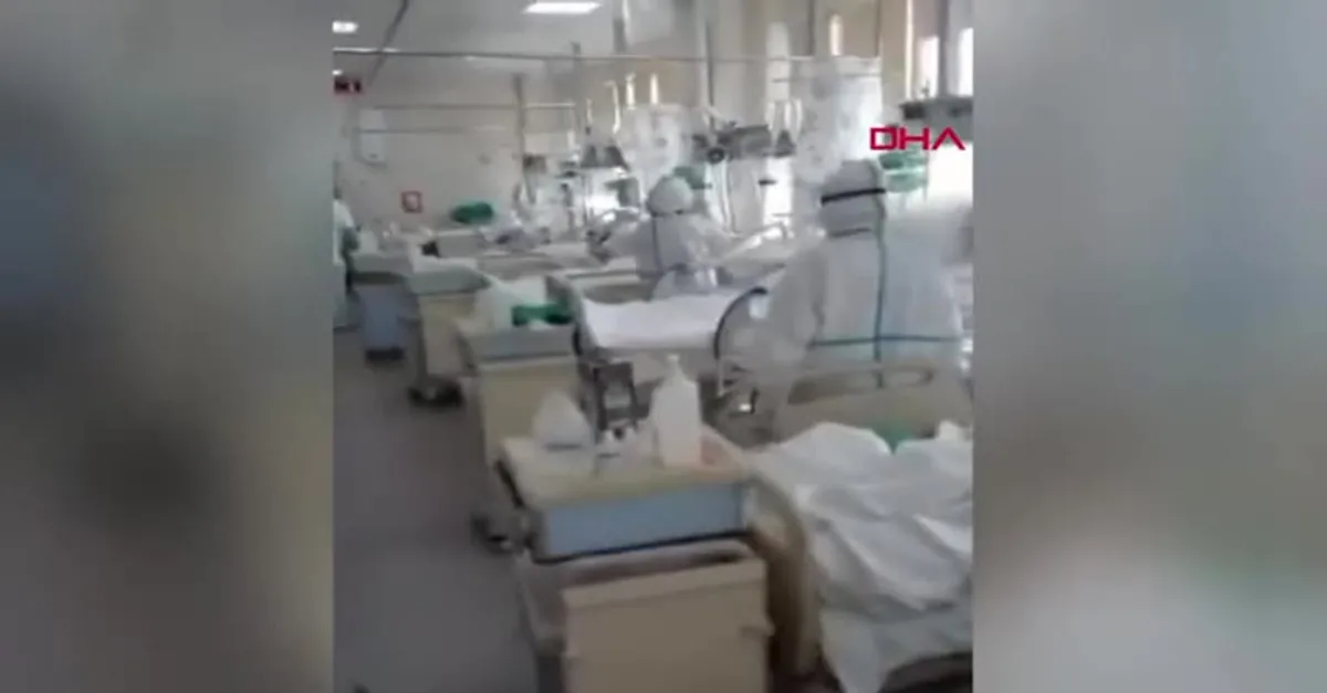 Son dakika haberi... Rusya'da koronavirüsten ölümler artmıştı! Doktor yoğun bakım ünitesini görüntüledi |Video