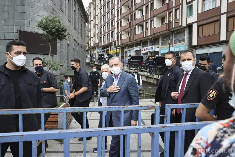 Rize ve Artvin'de sel felaketi | Başkan Erdoğan'dan 'kentleşme' uyarısı 2