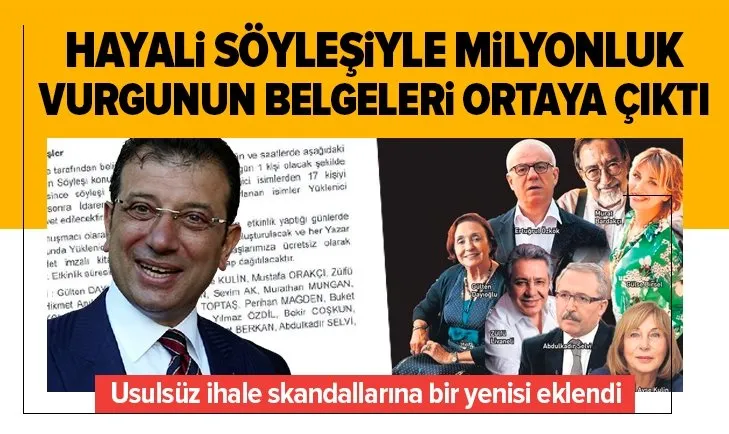 Hayali söyleşiyle milyonluk vurgun! Belgeler ortaya çıktı