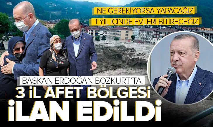 3 il afet bölgesi ilan edildi