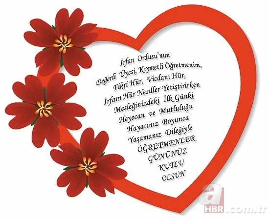 24 Kasım Öğretmenler Günü Şiirleri! 1, 2, 4 kıtalık özel şiirler 11