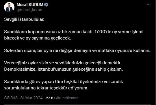 ak-parti-ibb-baskan-adayi-murat-kurum-oyunu-kullandi-31-martta-gunes-dogacak-1711887852315.jpeg AK Parti İBB Başkan adayı Murat Kurum oyunu kullandı: 31 Mart'ta güneş doğacak - 8