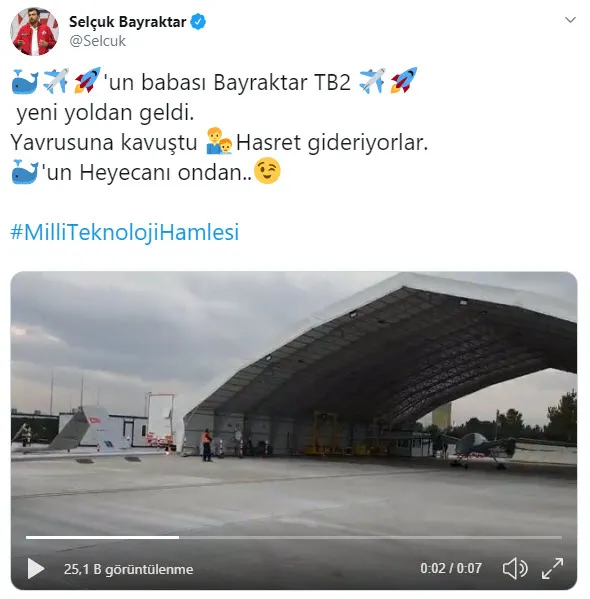Selçuk Bayraktar: Akıncı ve Bayraktar TB2 hasret giderdi - 1