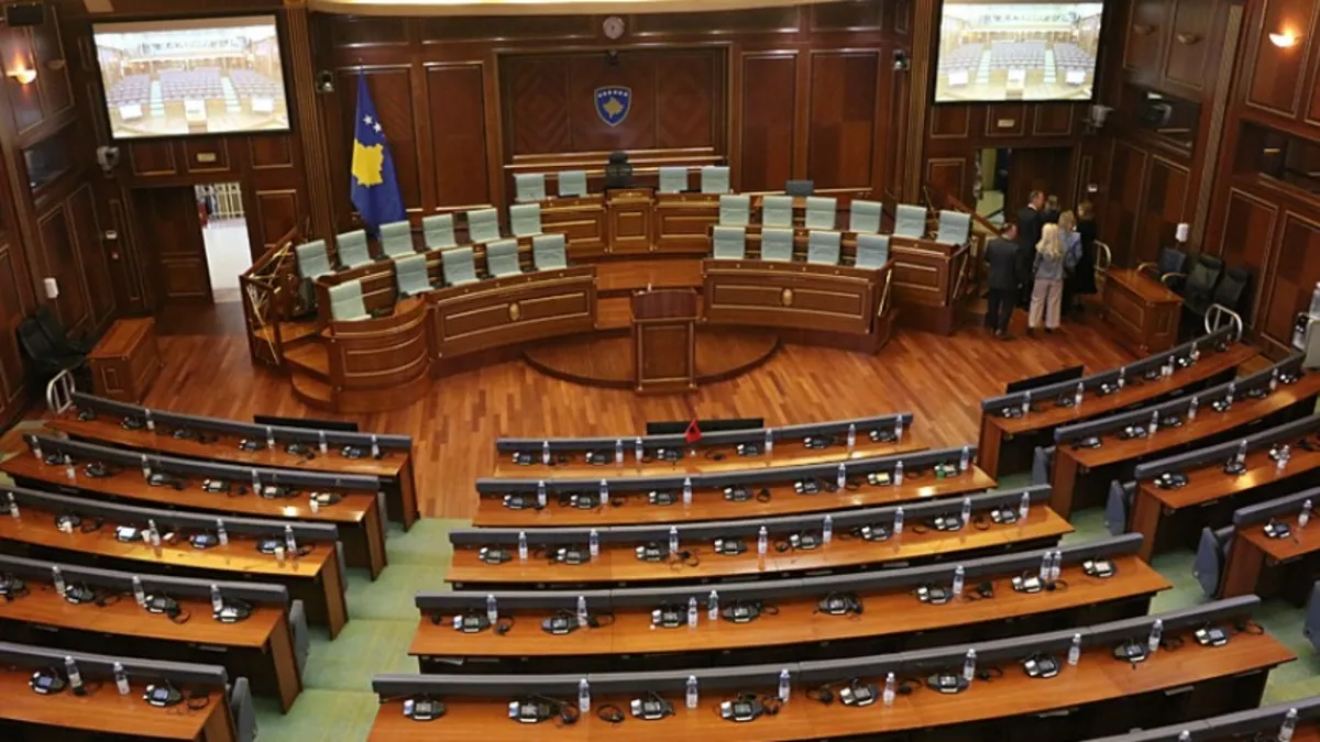 Kosova Meclisi yeni meclis başkanını yine seçemedi