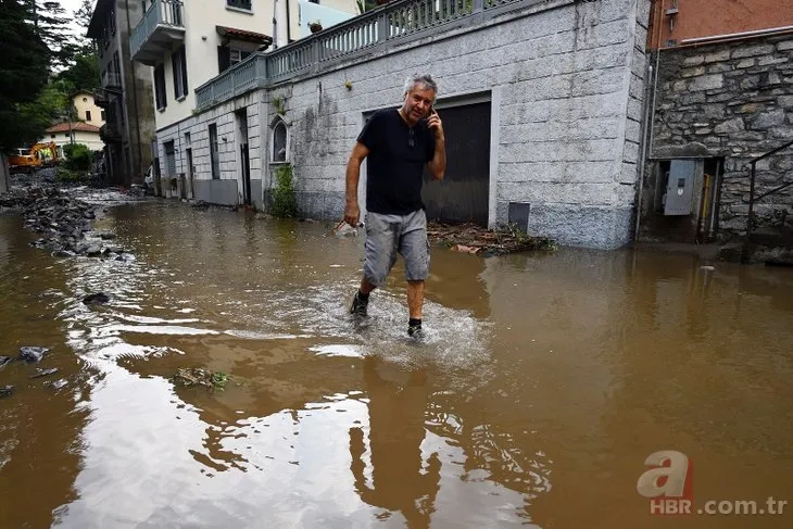 Avrupa sel felaketiyle mücadele ediyor! Almanya ve Belçika’dan sonra İtalya’da sel felaketi