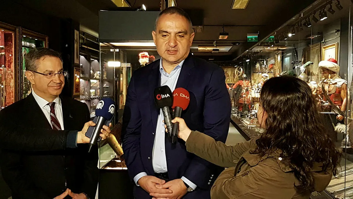 Bakan Ersoy'dan İstanbul Havalimanı'nda müze açıklaması