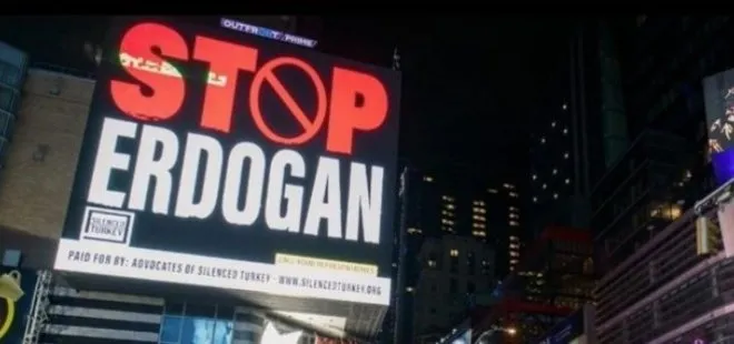 Son dakika: ABD’de Başkan Erdoğan’a hakaret içeren billboardlara ilişkin 2 FETÖ’cü hakkında fezleke düzenlendi