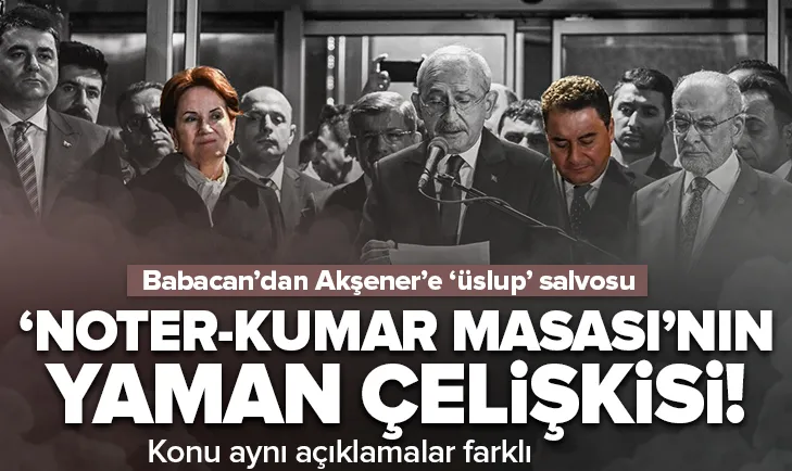 Ali Babacan’dan İYİ Parti’ye ’üslup’ tepkisi
