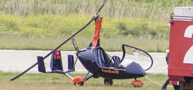 Edremit’te helikopter kazası