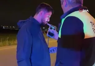 Alkollü sürücüden uyarı: "Kaçmayın"