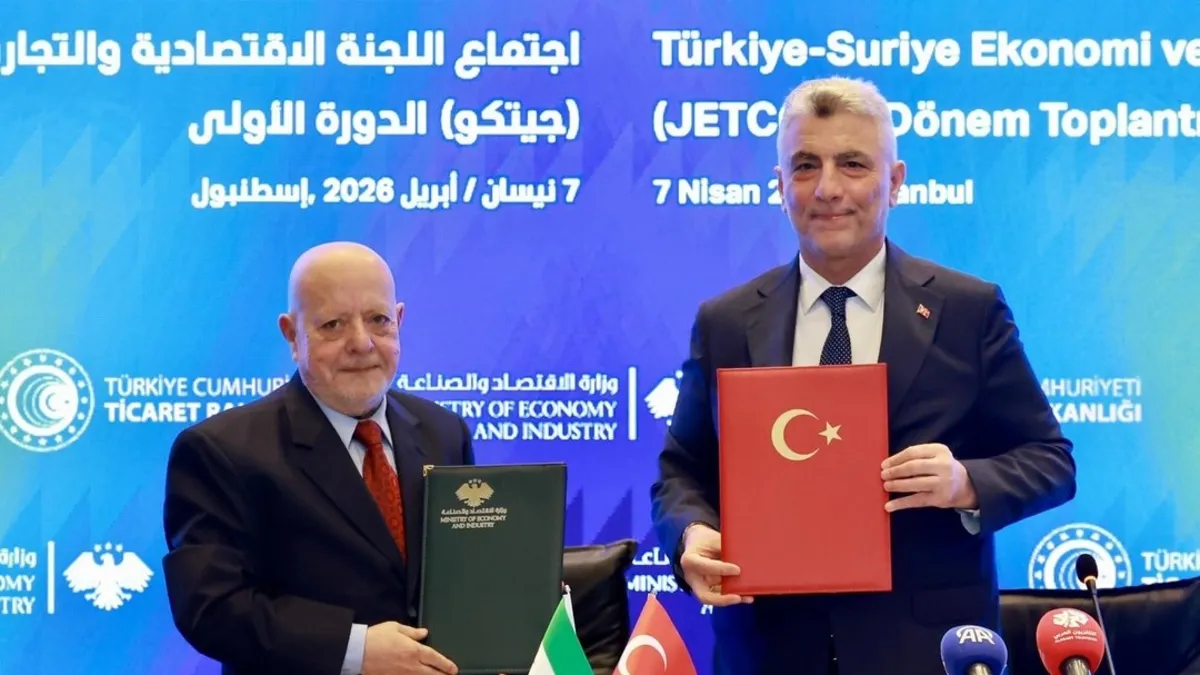 Türkiye-Suriye arasında yeni dönem: Ekonomik entegrasyon anlaşması imzalandı