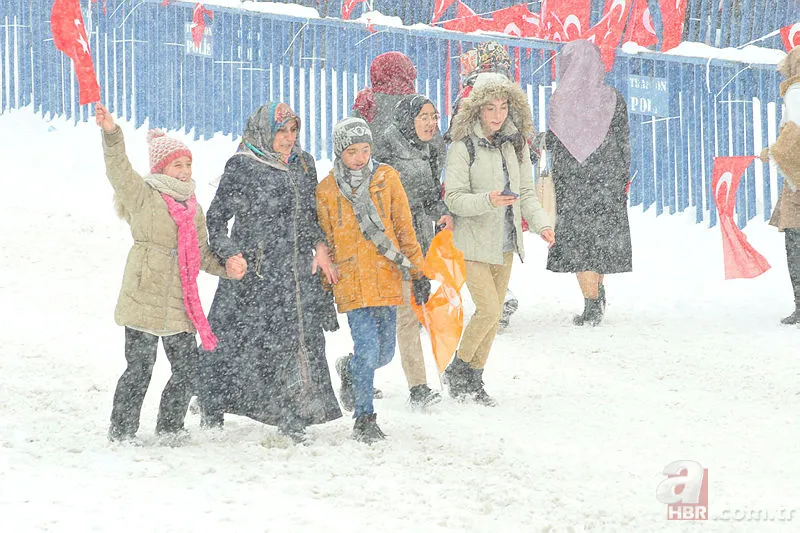 Başkan Erdoğan'a Erzurum'da sıcak karşılama 19