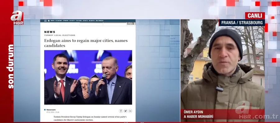 Murat Kurum'un adaylığı dünya basınında nasıl yankı buldu? AP, VAO, Kathimerini, ABC... 9