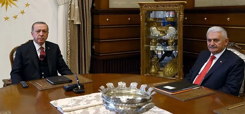 Erdoğan ile Yıldırım arasında 3 saatlik görüşme