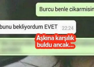 Whatsapp'tan aşkını ilan eden genç karşılık bulduğunda bakın ne yaptı! Whatsapp'ta başladı ve bitti