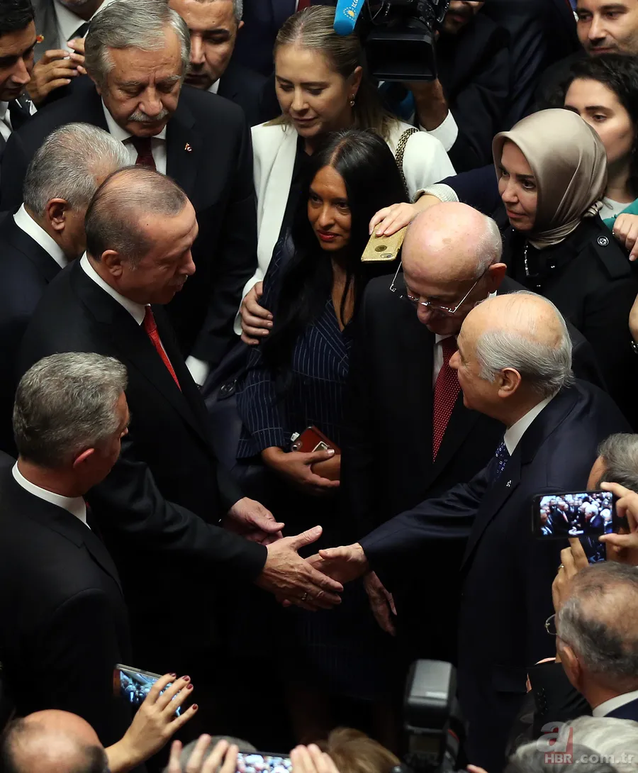 Yeni yasama yılı resepsiyonundan renkli görüntüler 21