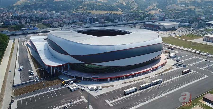 Samsun'un yeni stadı dünyanın en iyileri arasında 8