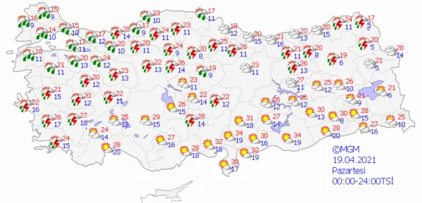 1618762605432.png Bu hafta hava durumu nasıl olacak? Meteoroloji açıkladı! - 3