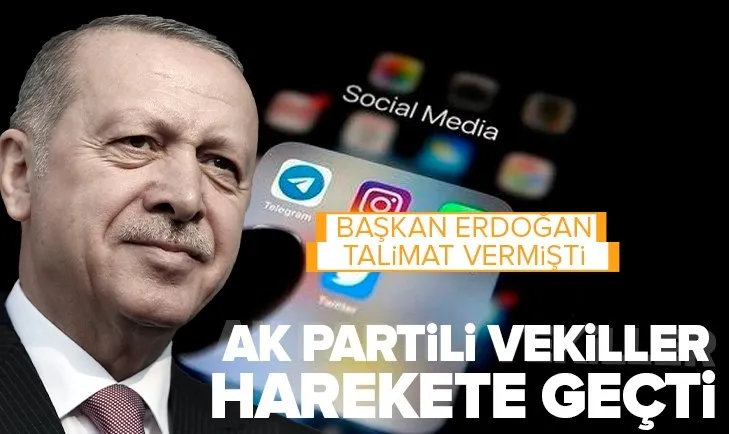 Başkan Erdoğan talimat vermişti! AK Parti, yalan habere karşı sahaya iniyor