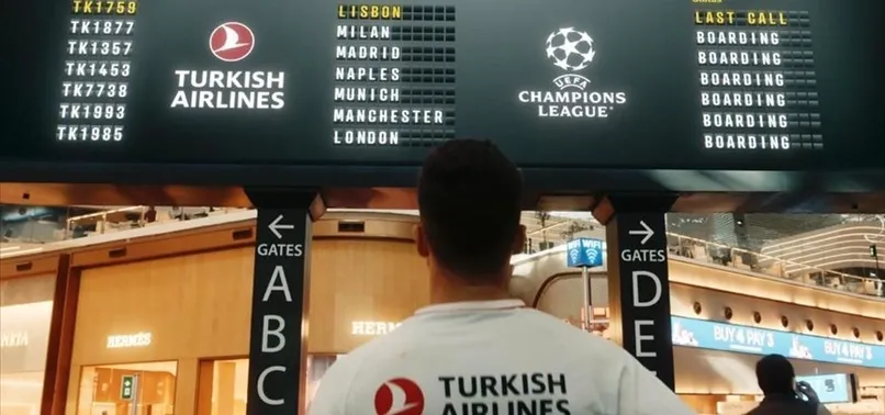 Efsaneler THY için buluştu! Devler Ligi'ne özel reklam