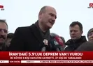 Son dakika: Bakan Soyludan deprem bölgesi Vanda flaş açıklamalar |Video