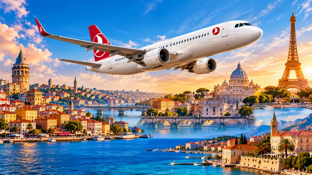 THY’den Güney Avrupa’ya bilet fırsatı! 24 şehir için fiyatlar belli oldu