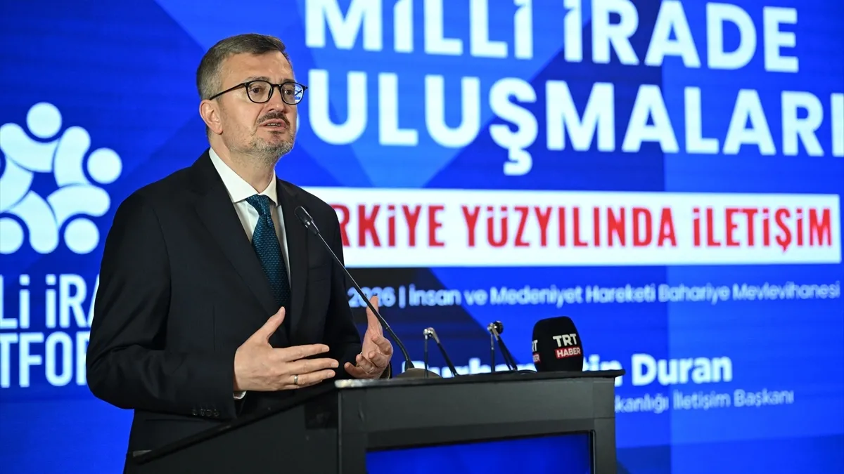 Duran’dan “Türkiye Yüzyılı” mesajı: İletişimde güçlü vizyon vurgusu