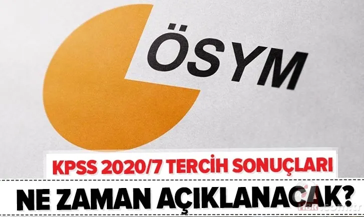KPSS 2020/7 tercih sonuçları açıklandı mı? 2020 Tarım ve Orman Bakanlığı atama sonuçları ne zaman açıklanacak? 1