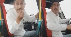 Minibüste tartışma yaratan olay!