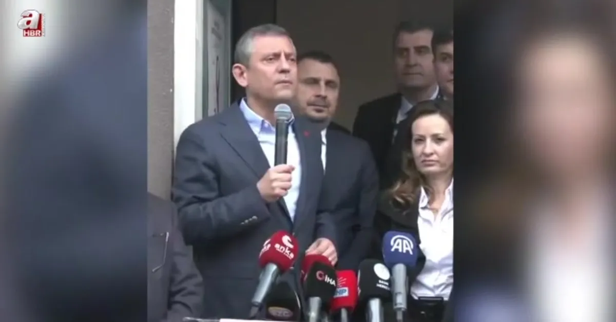 Özgür Özel şiiri yanlış okudu!