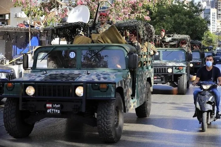 Lübnan'da ordu sokağa indi! Kurşun sesleri dinmiyor! Kanlı çatışma