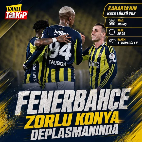 CANLI | Fenerbahçe - Konyaspor