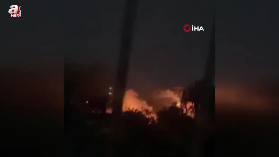 İsrail ordusu Hizbullah’a ait silah deposuna hava saldırısı düzenlendi