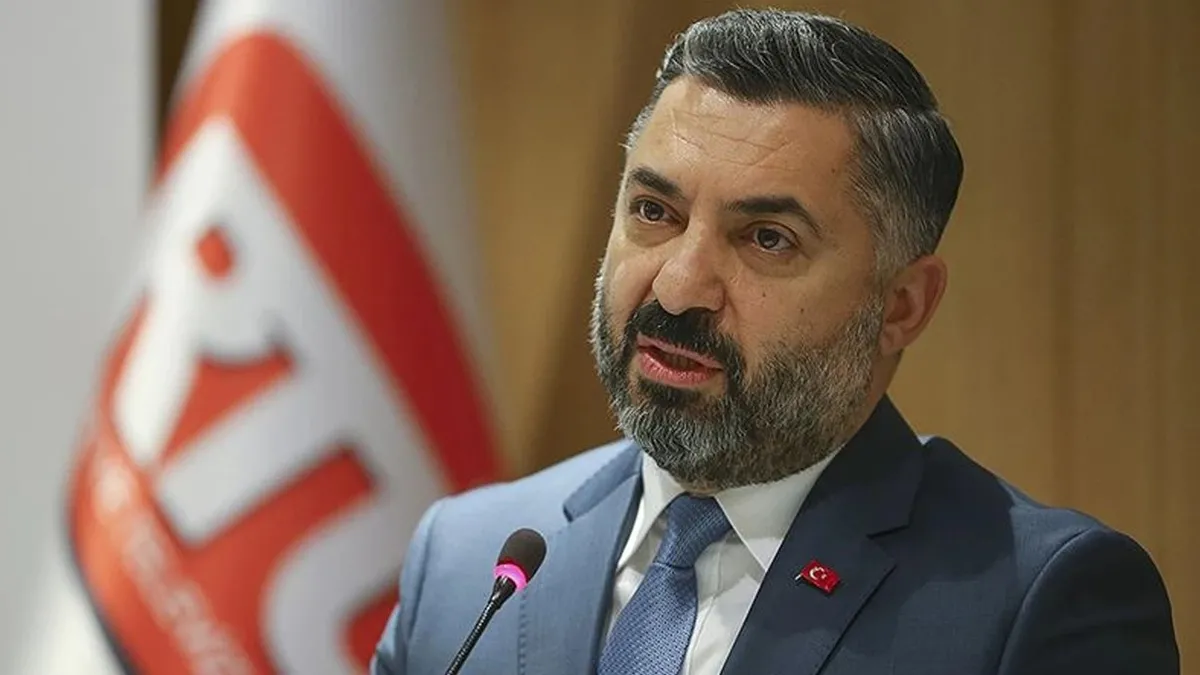 RTÜK Başkanı Şahin'den Leman dergisine tepki: Sistematik bir nefret saldırısıdır"