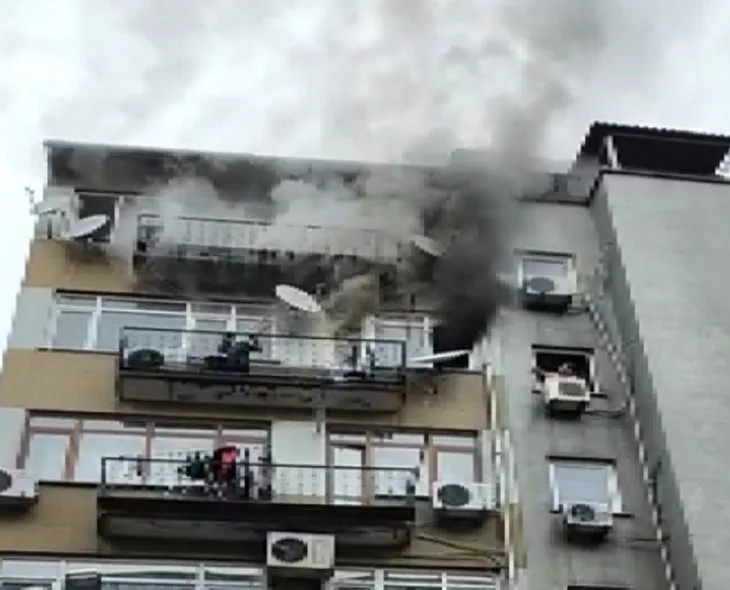 İstanbul Fatih’te korku dolu anlar! Balkonda can pazarı yaşandı! Canlarını kurtarmak için 5. kattan atladılar