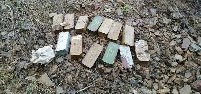 PKK'NIN 9 BİN UÇAKSAVAR MERMİSİ ELE GEÇİRİLDİ