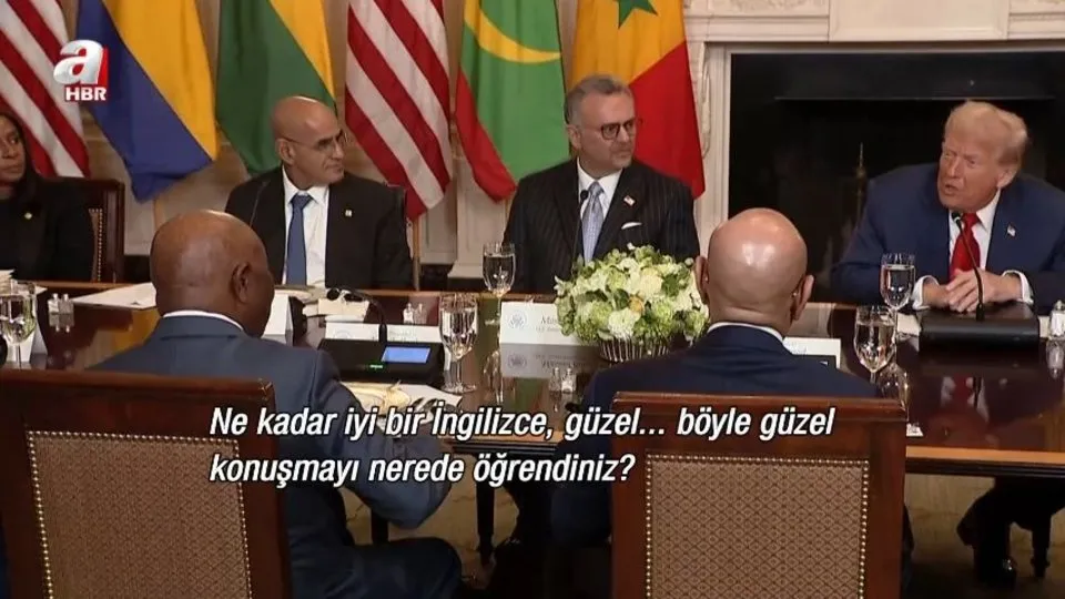 Trump’ın Afrikalı liderlere tavrı dikkat çekti: Böyle güzel konuşmayı nereden öğrendiniz?