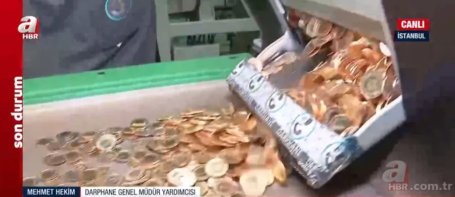 Çeyrek altına yoğun talep! A HABER altınların basıldığı DARPHANE'de: Üretimde artış var 19